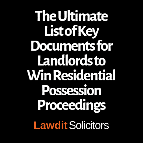 Ep. 70 – The Ultimate List of Key Documents for Landlords to Win Residential Possession Proceedings episode artwork
