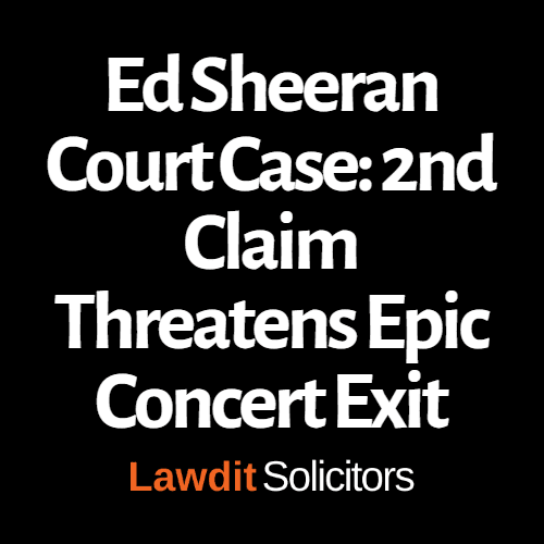 Ep. 74- Ed Sheeran Court Case: 2nd Claim Threatens Epic Concert Exit episode artwork